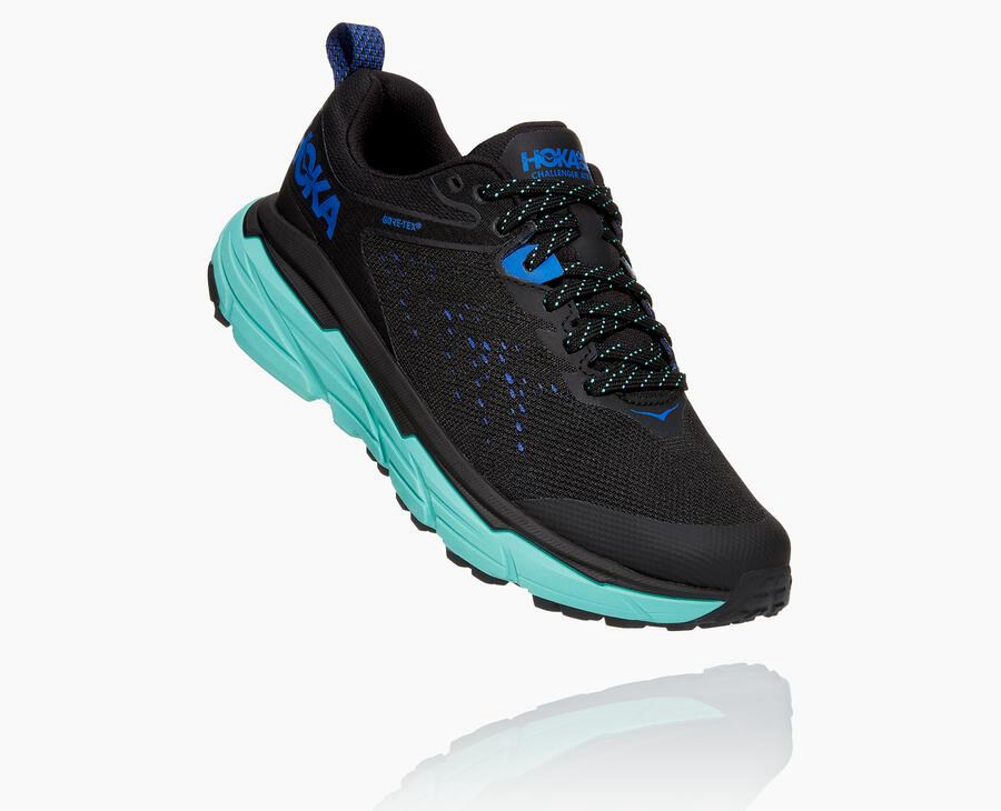 Zapatillas Trail Hoka One One Mujer - Challenger Atr 6 Gore-Tex - Negras - EBW604128